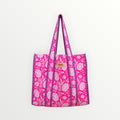 Tote Bag Roze Bloemenprint